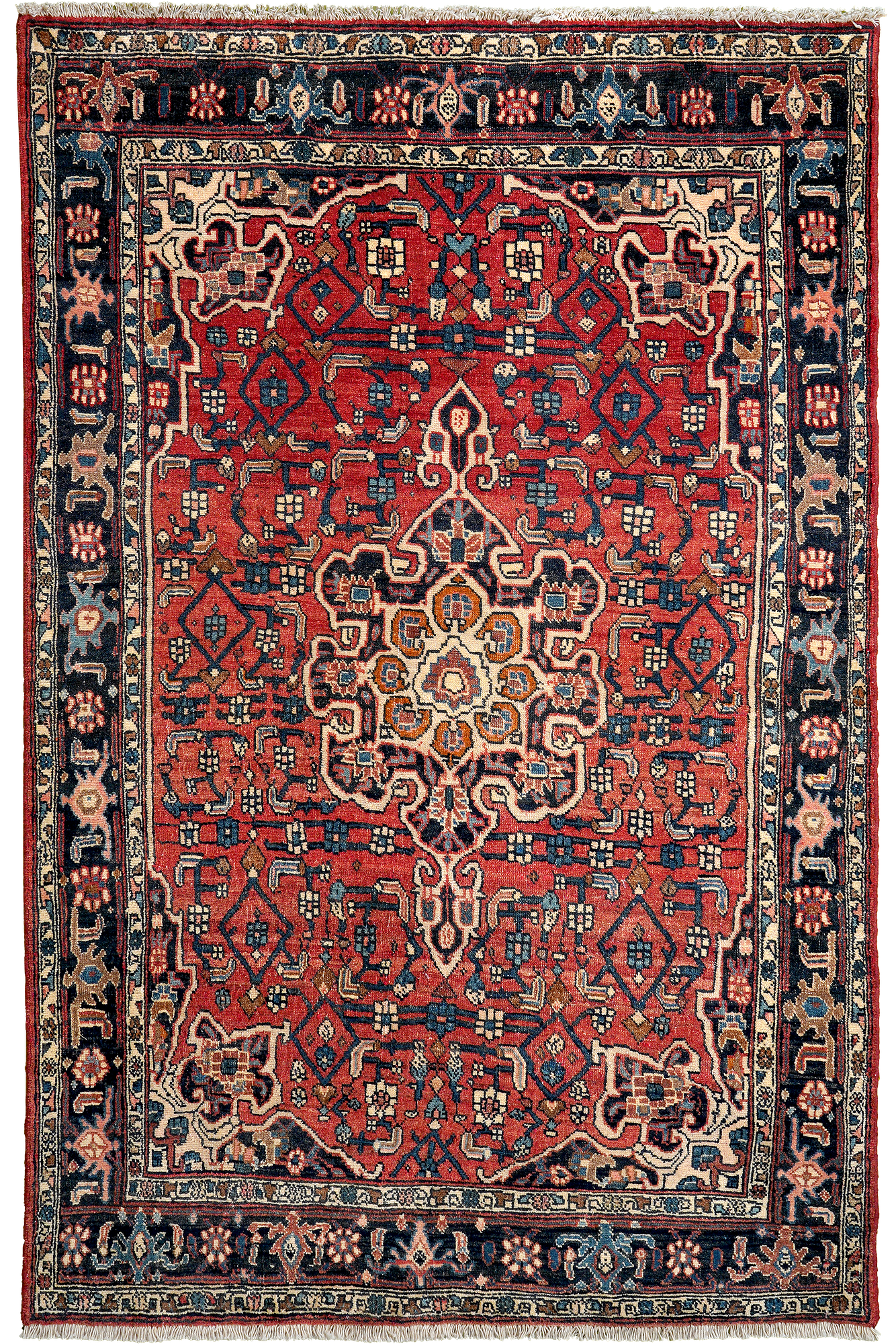 Heritage Teppich Wolle Mehrfarbig 0