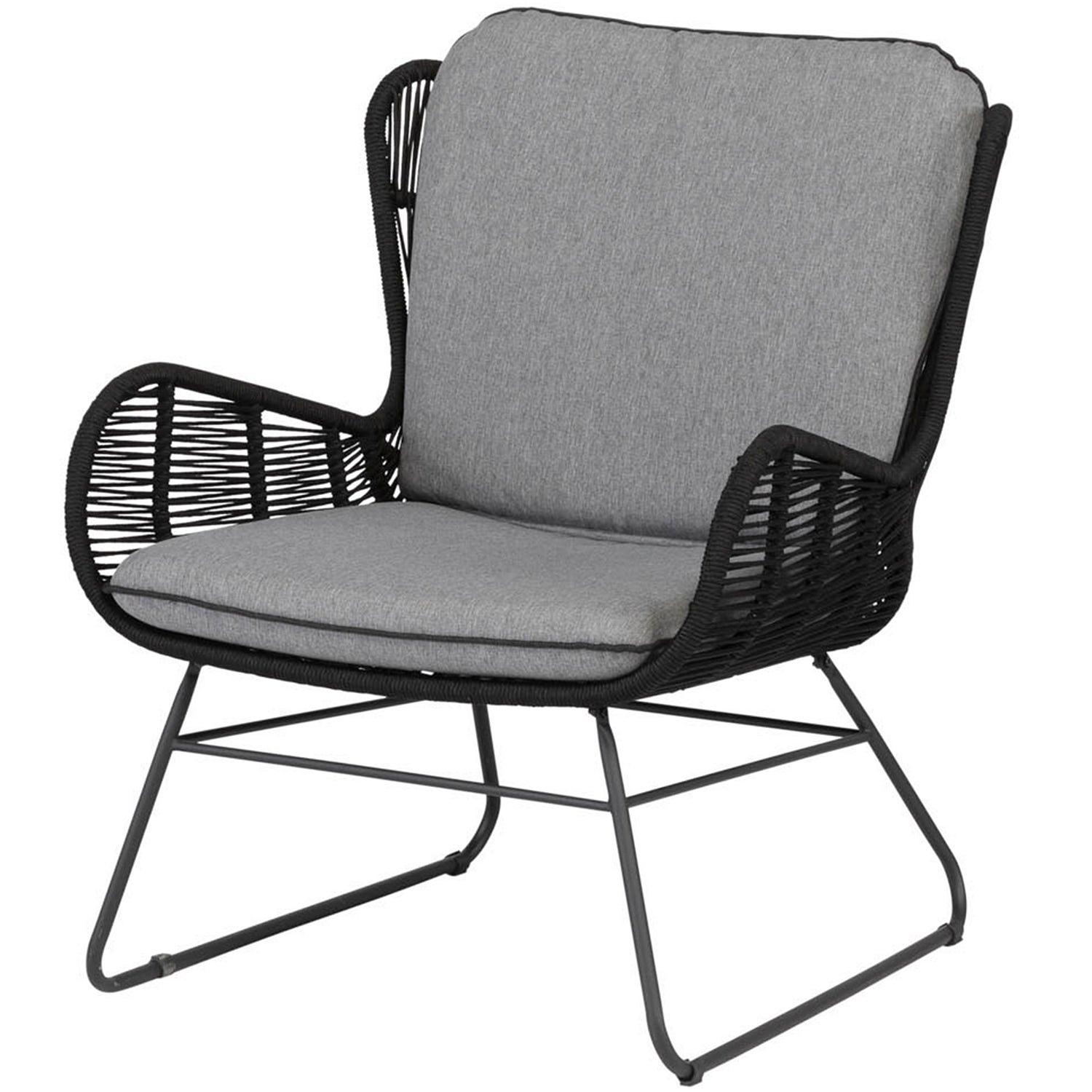 Grace Garten Loungesessel Stahl Anthrazit 0