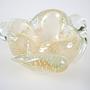 Ashtray Murano glass Yellow 1960s 7