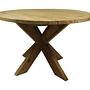 Runder Gartentisch Teakholz ø125cm 0