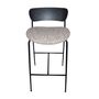Pavilion AV1 Bar Stool Textile Steel Black 0