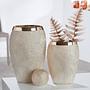 Cascade Vase Ceramic Champagne 2