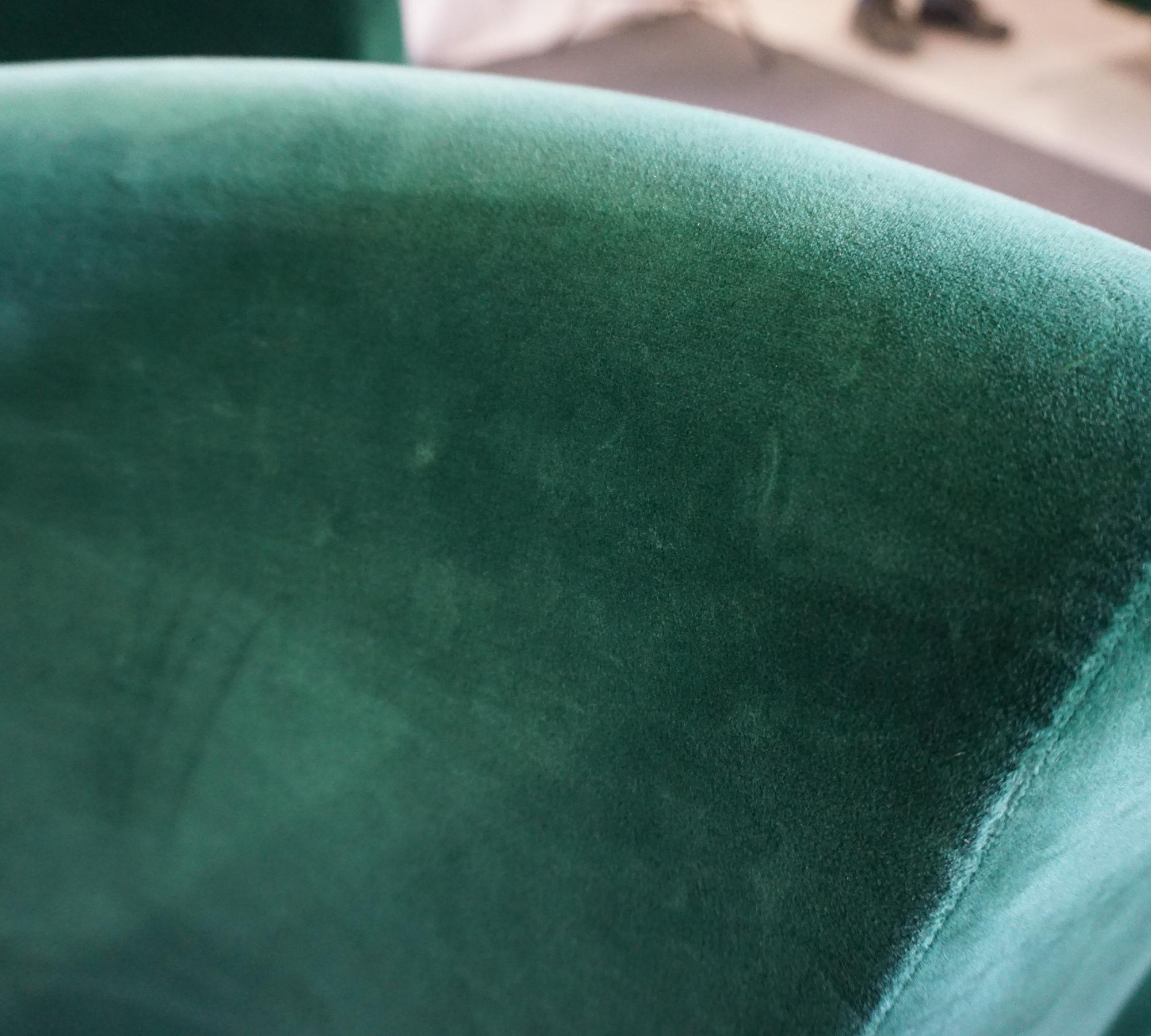 Verner Panton Cloverleaf Modulo Divano Destro Verde Scuro 7