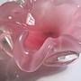 Vintage bowl Murano glass Pink 50s 2