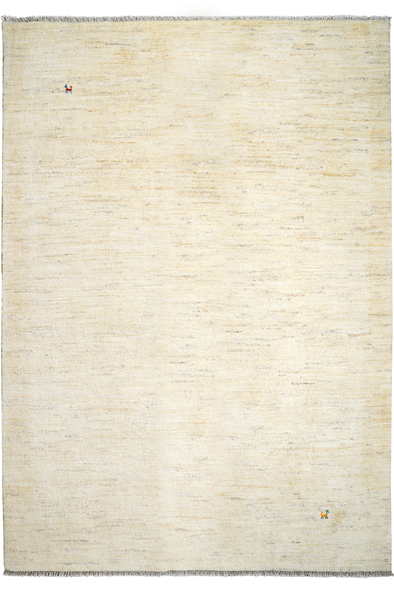 Rizbaf Gabbeh Carpet Wool Beige 0