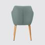 Armchair NICHOLAS Fabric: Mintgrey Single chair 2