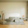 Pyllow Sofa Wollmischung Naturweiß 3