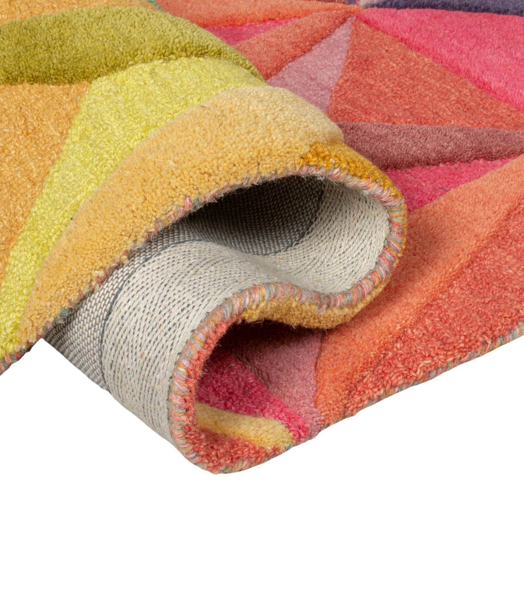 Wollteppich Reverie Handgefertigt Bunt 160 x 230 cm 3