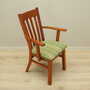 Vintage Sedia con braccioli Legno di teak Tessuto Marrone Anni '70 8
