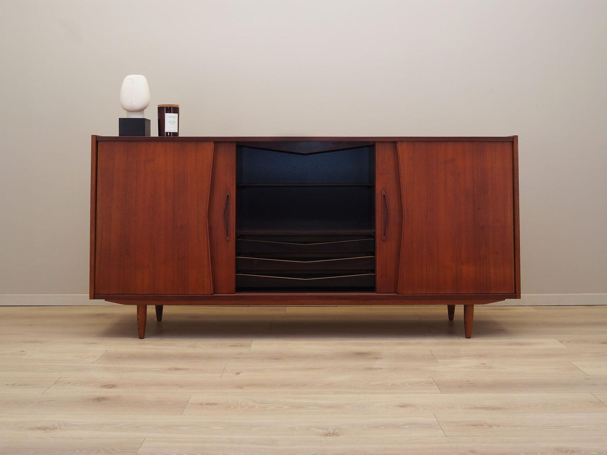 Credenza in legno di teak anni '70 2