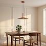 Pendant light Nesto 1-light iron brown 3