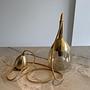 Lute S Pendelleuchte Glas Gold Gold-Rauch 3