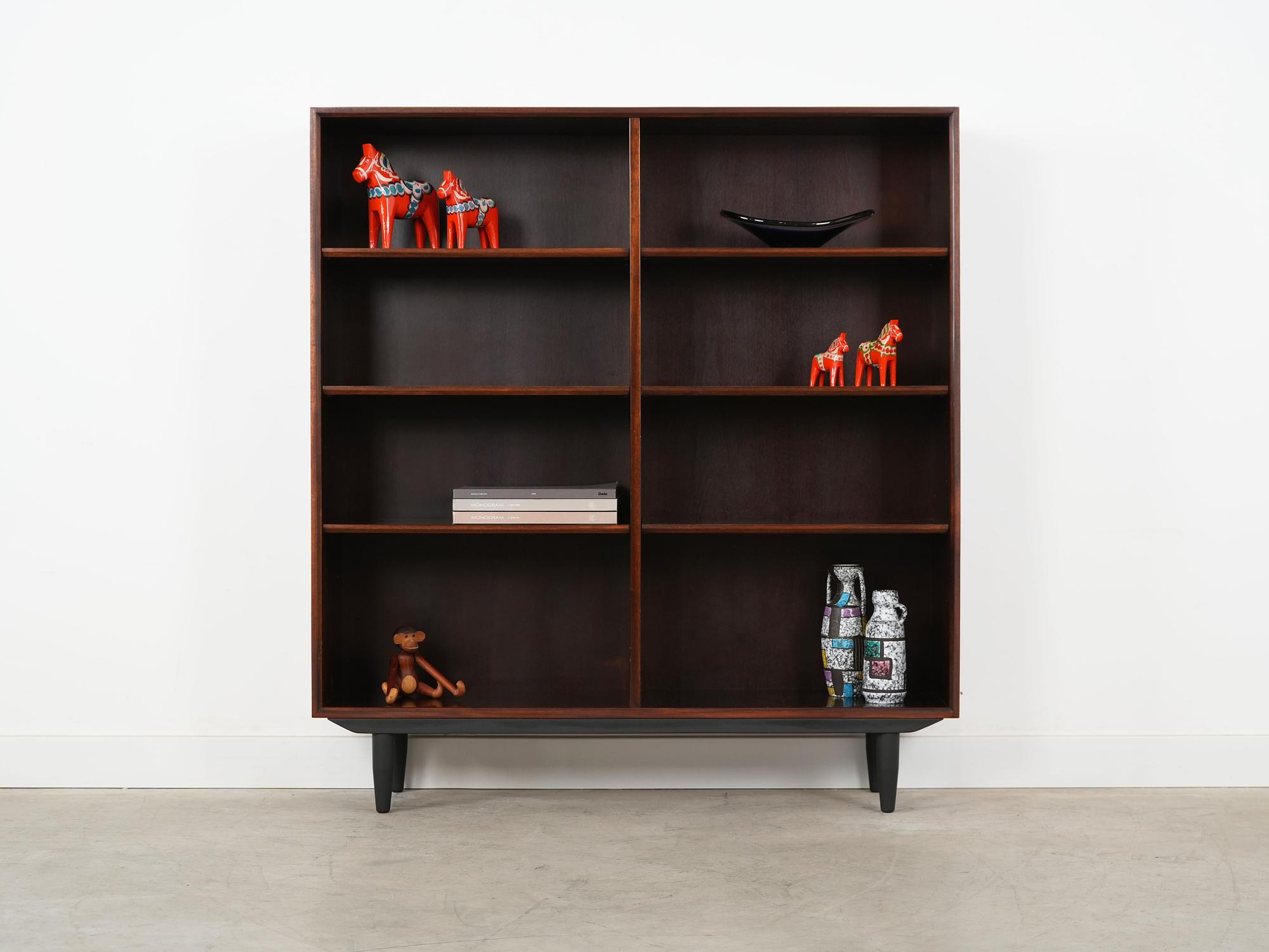 Mahogany bookcase 1970s 1