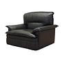 Armchair Leather Black 1960s 0