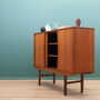 Vintage Highboard Teakholz Braun 1960er Jahre 5