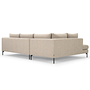 Noa Sofa Récamiere Links Vega Sand Dune 4