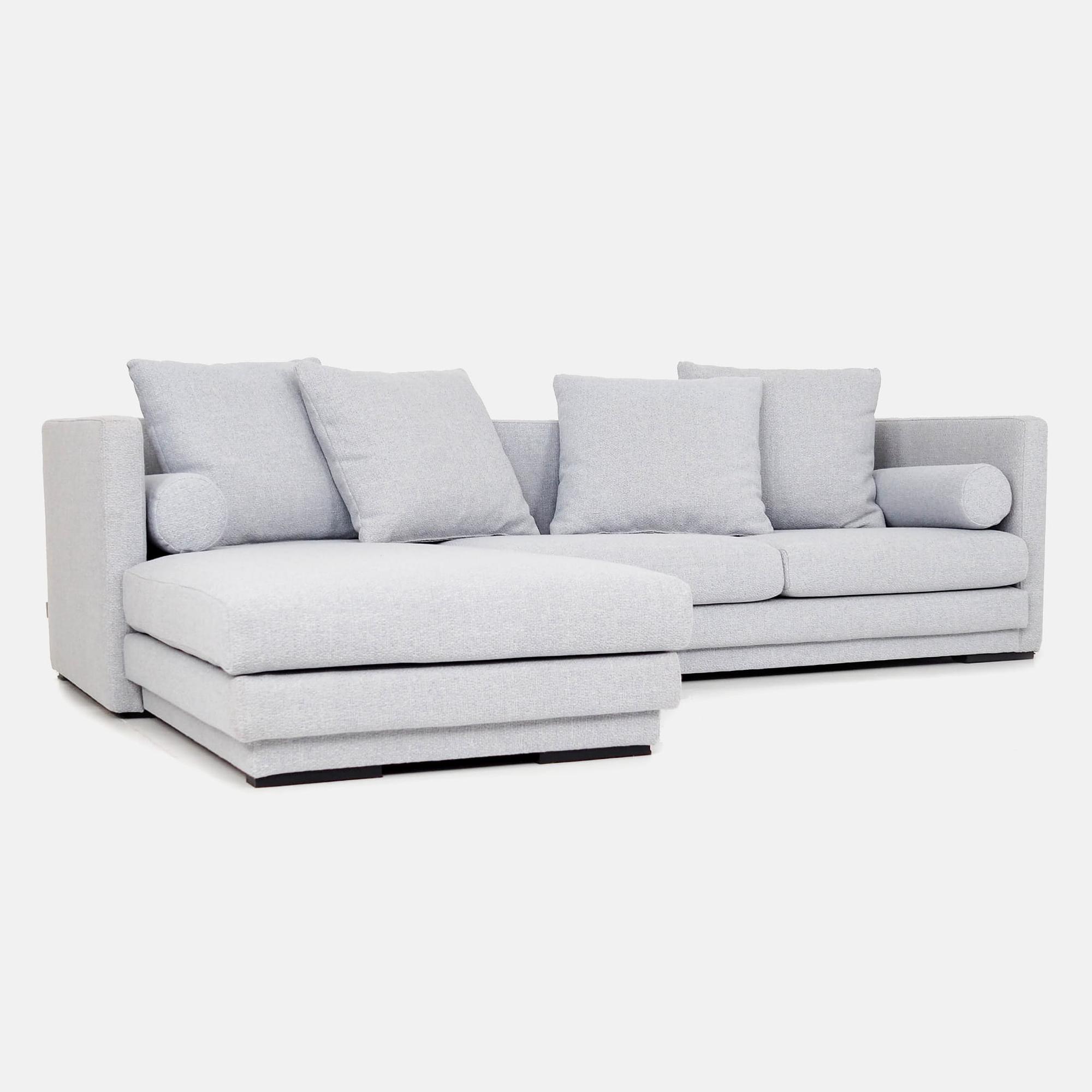 Malmo corner sofa 3-seater dove grey 2