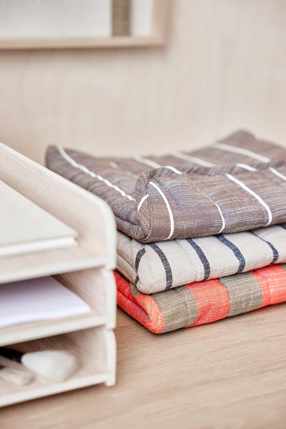 Futo Laptophülle Bio-Baumwolle Braun 2