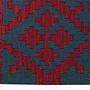 Kilim Gashgai Teppich Rot Blau 1
