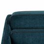 Bungalow Schlafsofa 3-Sitzer Baumwolle Blau 1