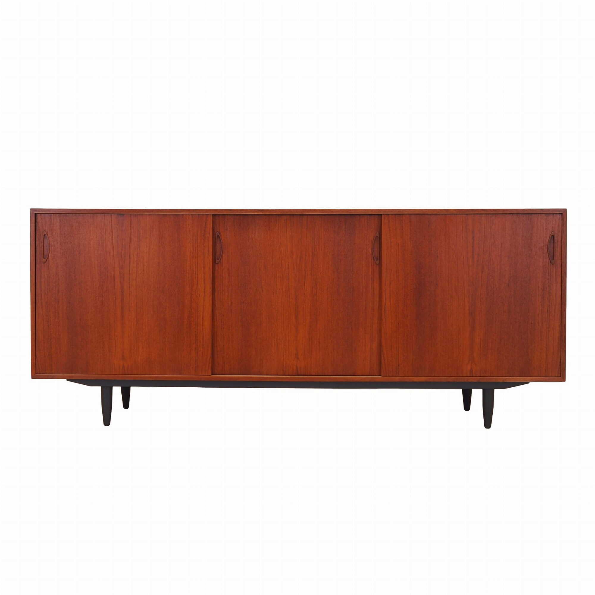 Vintage Sideboard Teakholz Braun 1970er Jahre 0