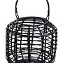 Mataram Rattan Portacandela Nero 1