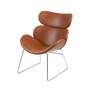 Sessel Kunstleder Grau 0