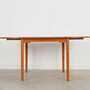 Vintage dining table Teak brown 1970s 5