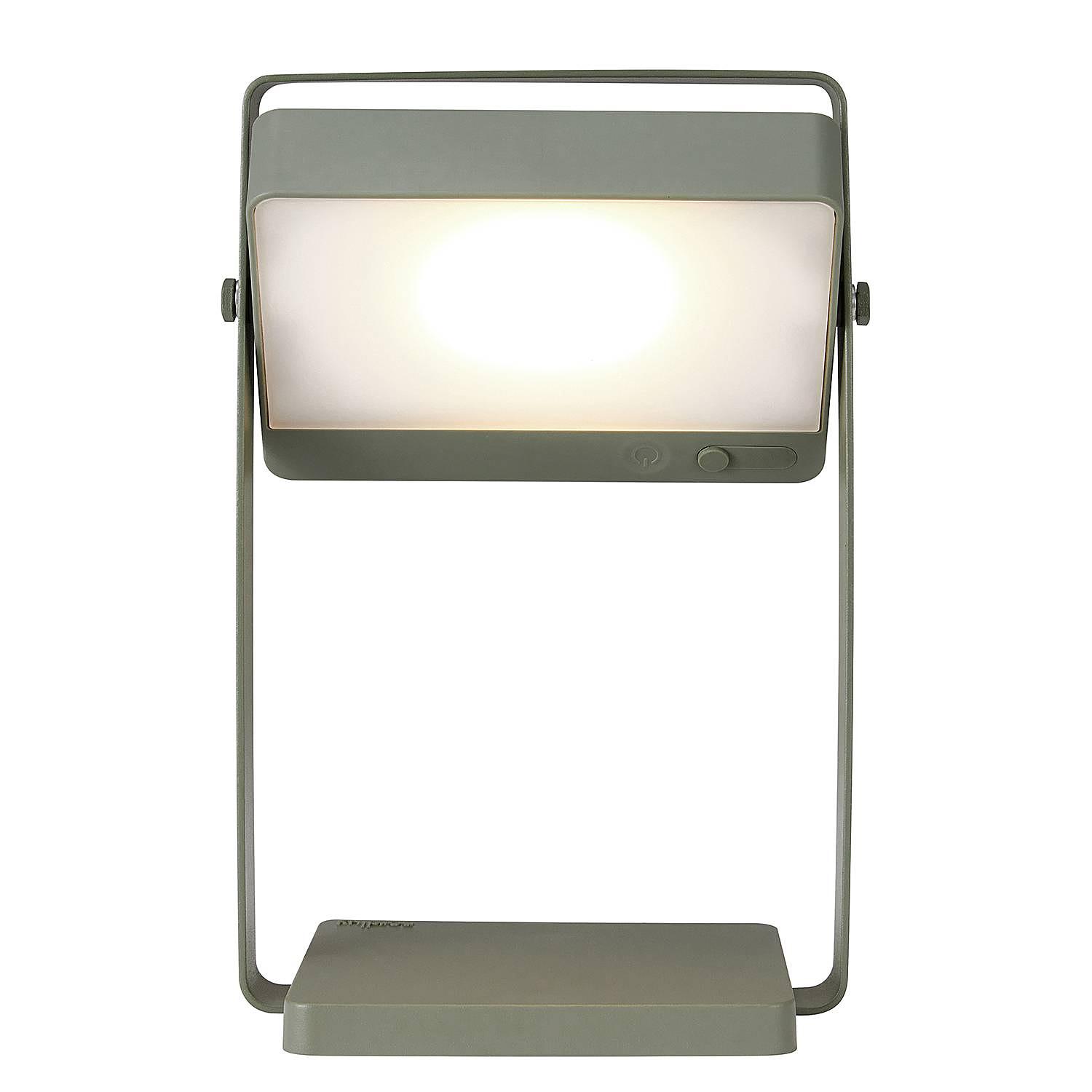 Tischleuchte Saulio To-Go Aluminium Olivgrün 3
