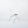 Eames DSS Plastic Side Chair mit Sitzkissen Weiß 4