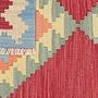Kelim Gashgai Teppich Wolle Rot 4