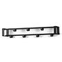 Wandgarderobe Welbeck I Metall Schwarz 0