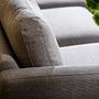 Sofa 3-Sitzer Chaiselongue Links Rechts Woven Grau 5