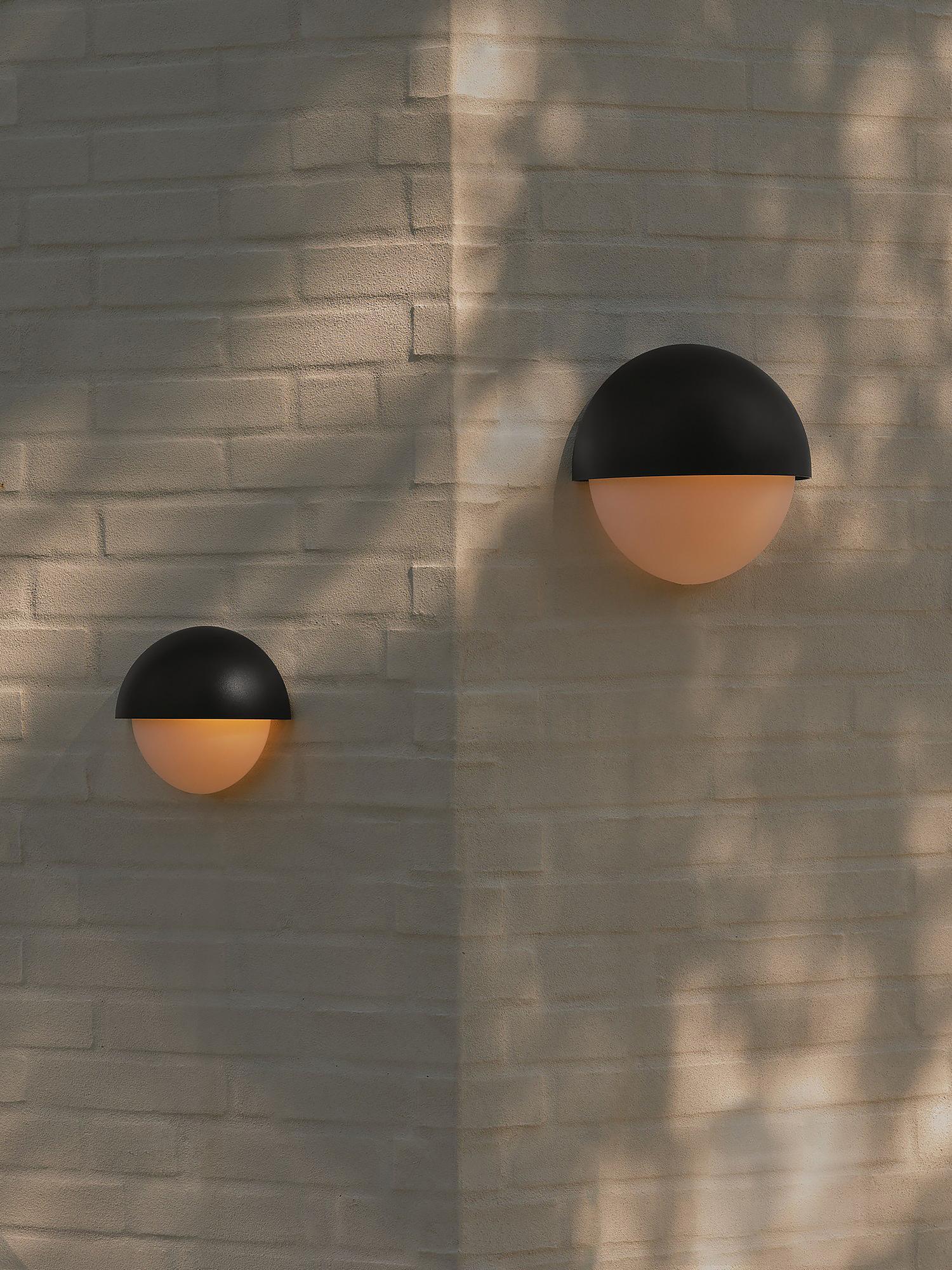 Scorpius Außenwandleuchte Maxi Schwarz Polycarbonat 3