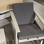 Set Crate Lounge Chair + Crate Low Table Holz Grau 6