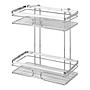 Wandregal Premium Edelstahl Rostfrei Silber 4