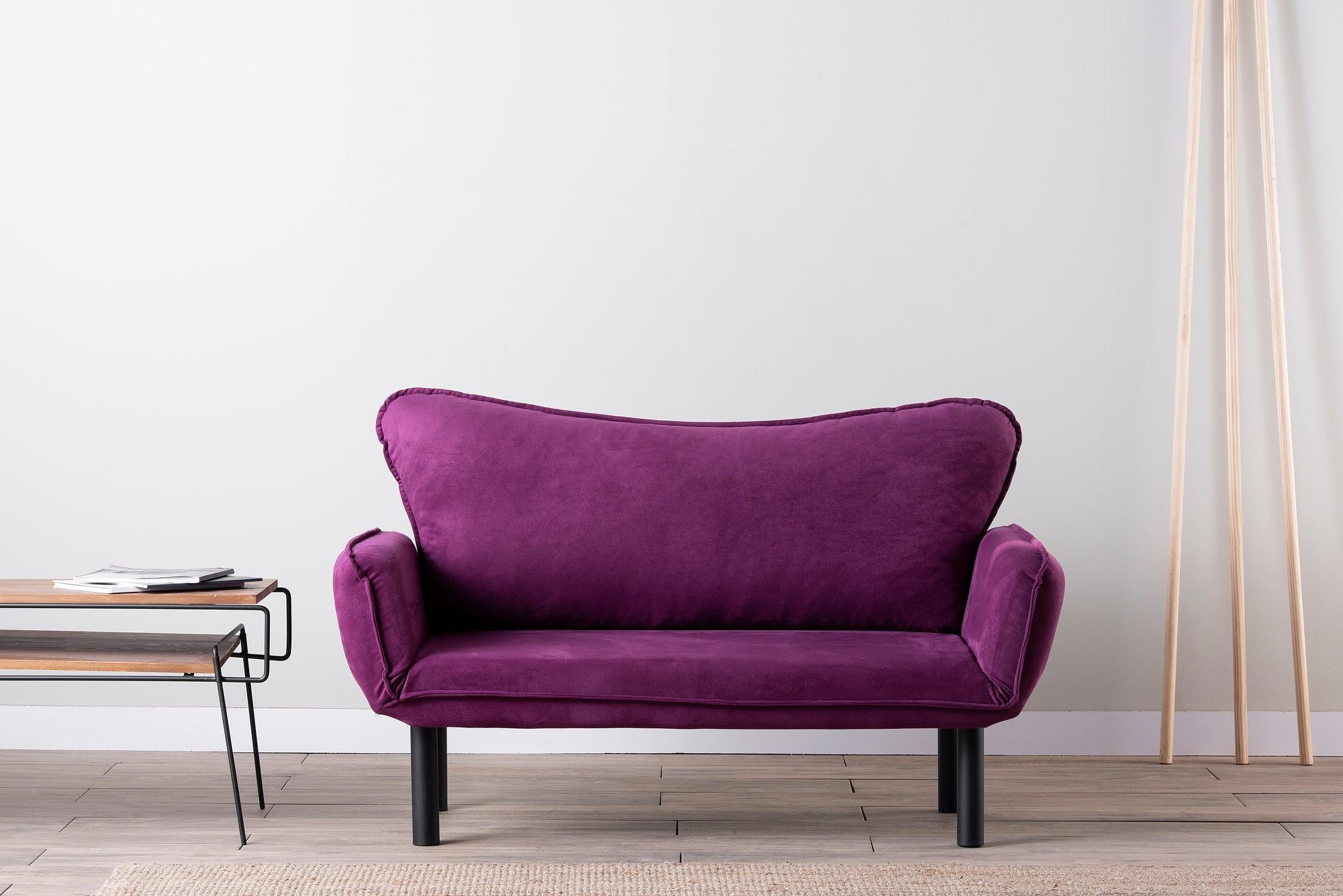 Chatto Schlafsofa 2-Sitzer Violett 2