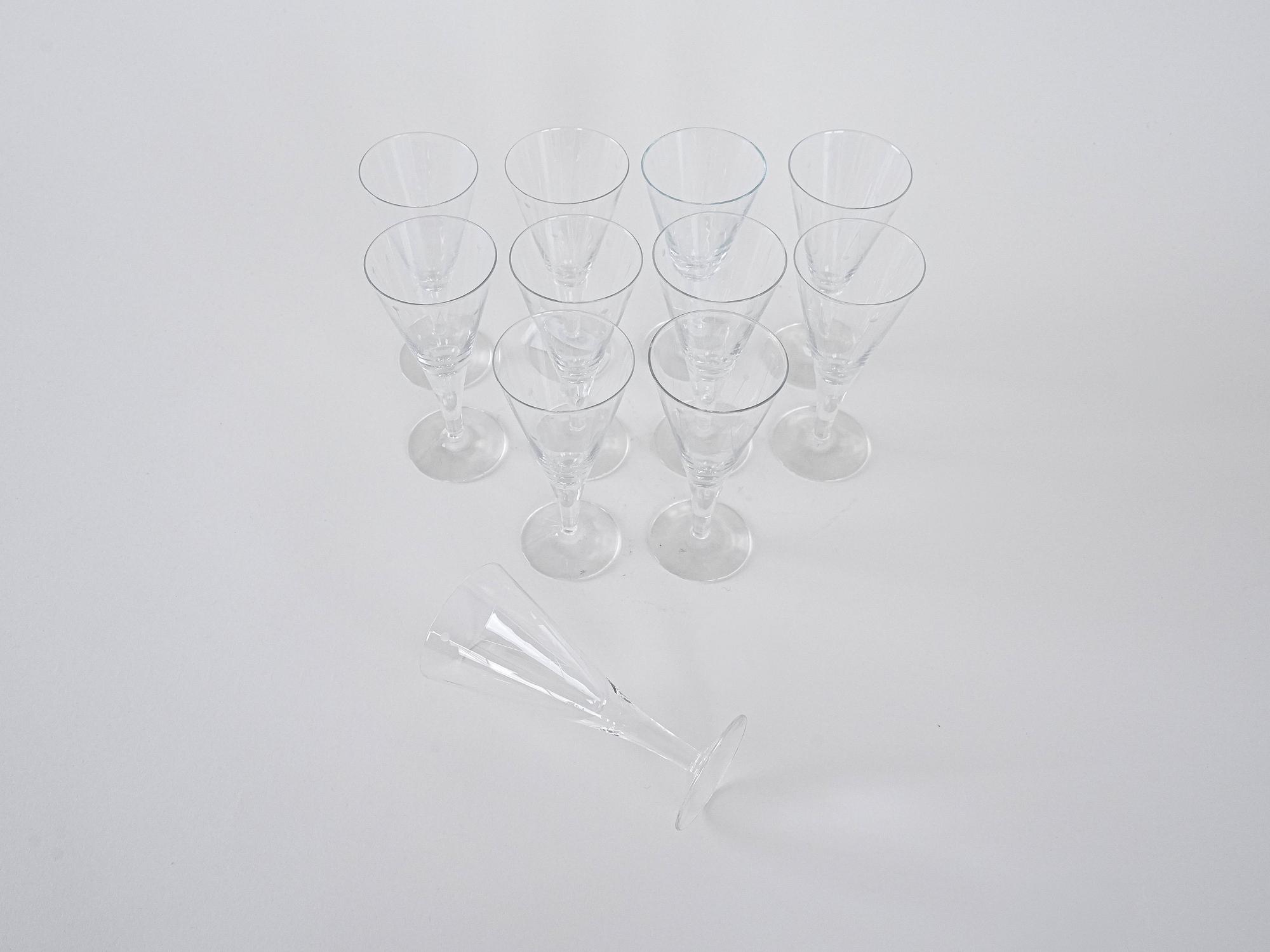 Crystal glasses 11x Transparent 5