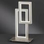 LED Tischleuchte 2-flammig Metall 3