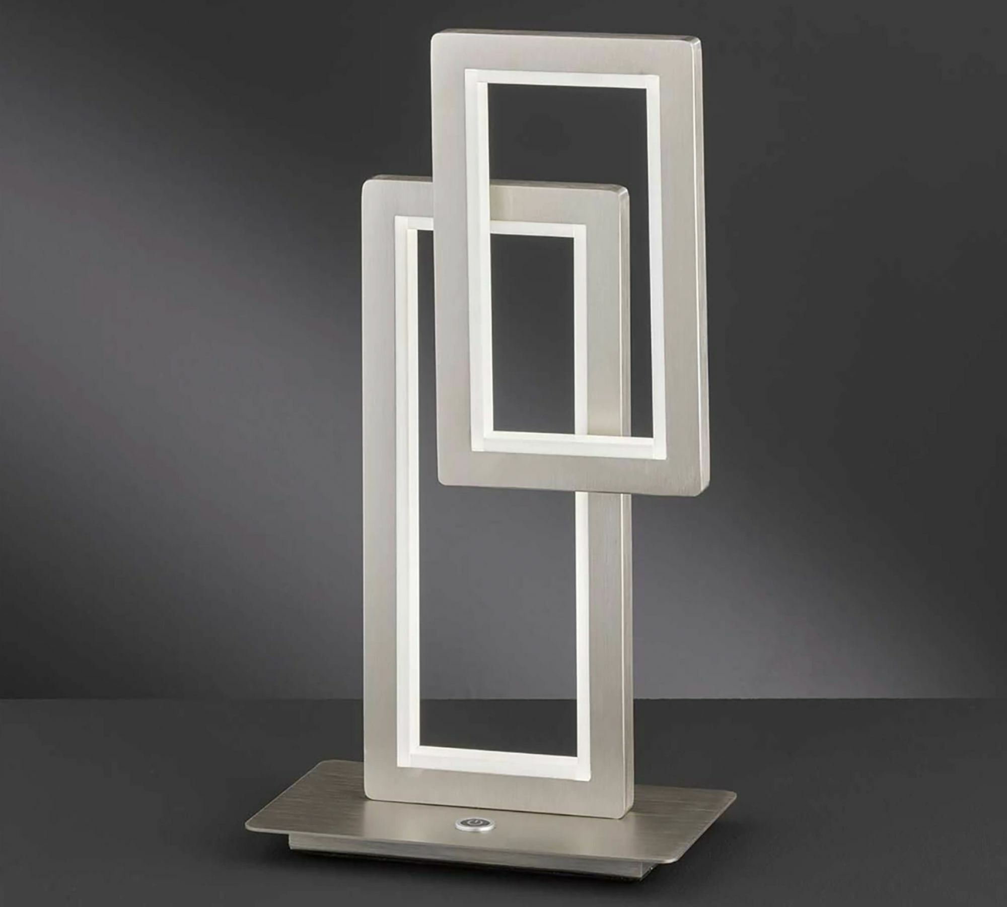 LED Tischleuchte 2-flammig Metall 3