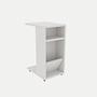 Filinta Side Table Wood Veneer White 2