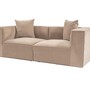 Sofa 2-seater Cappuccino 4