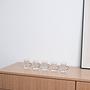 Teegläser-Set Transparent 1970er Jahre 6