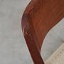 Teak wood chair 1960s 13