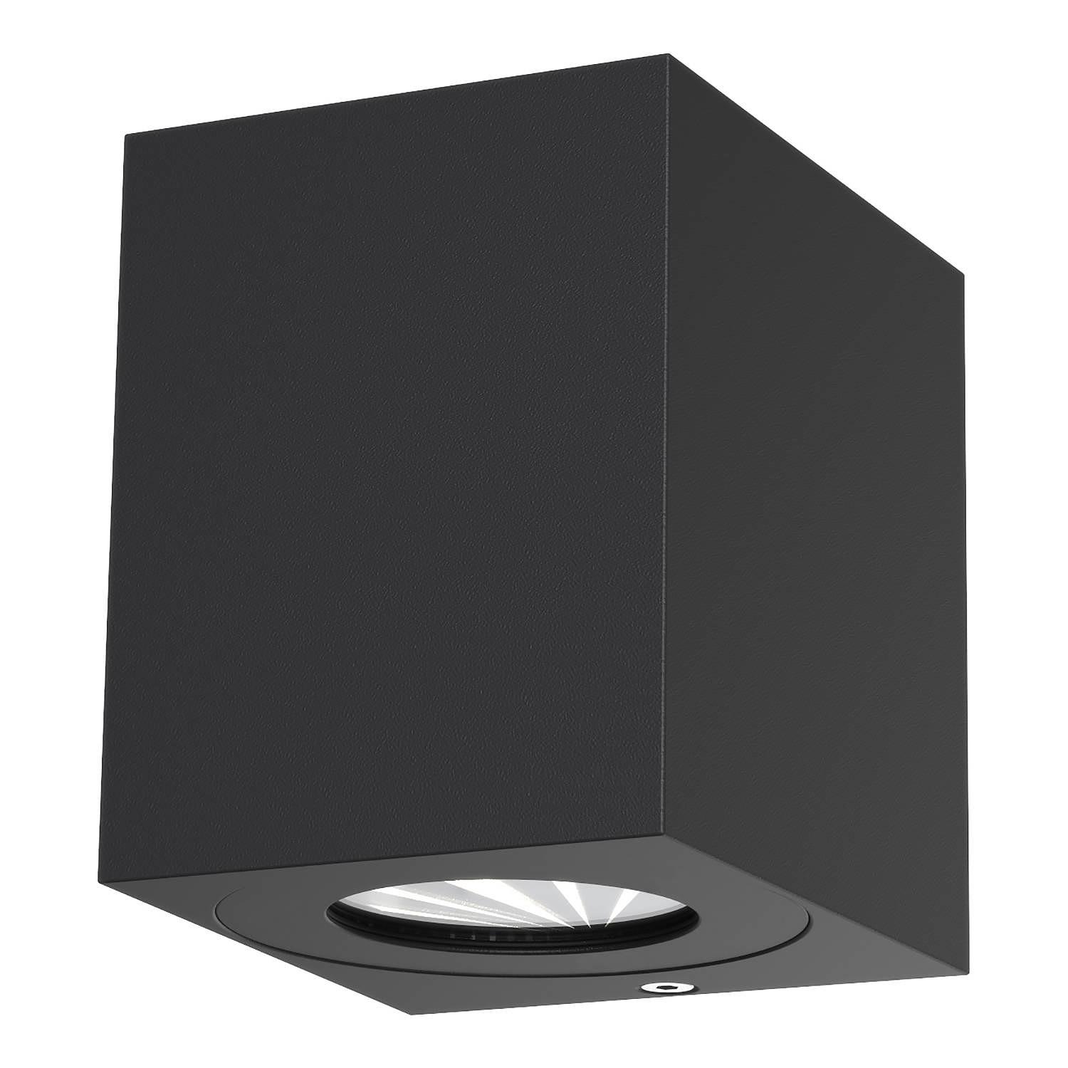 LED-Wandleuchte Canto VIII Schwarz 0