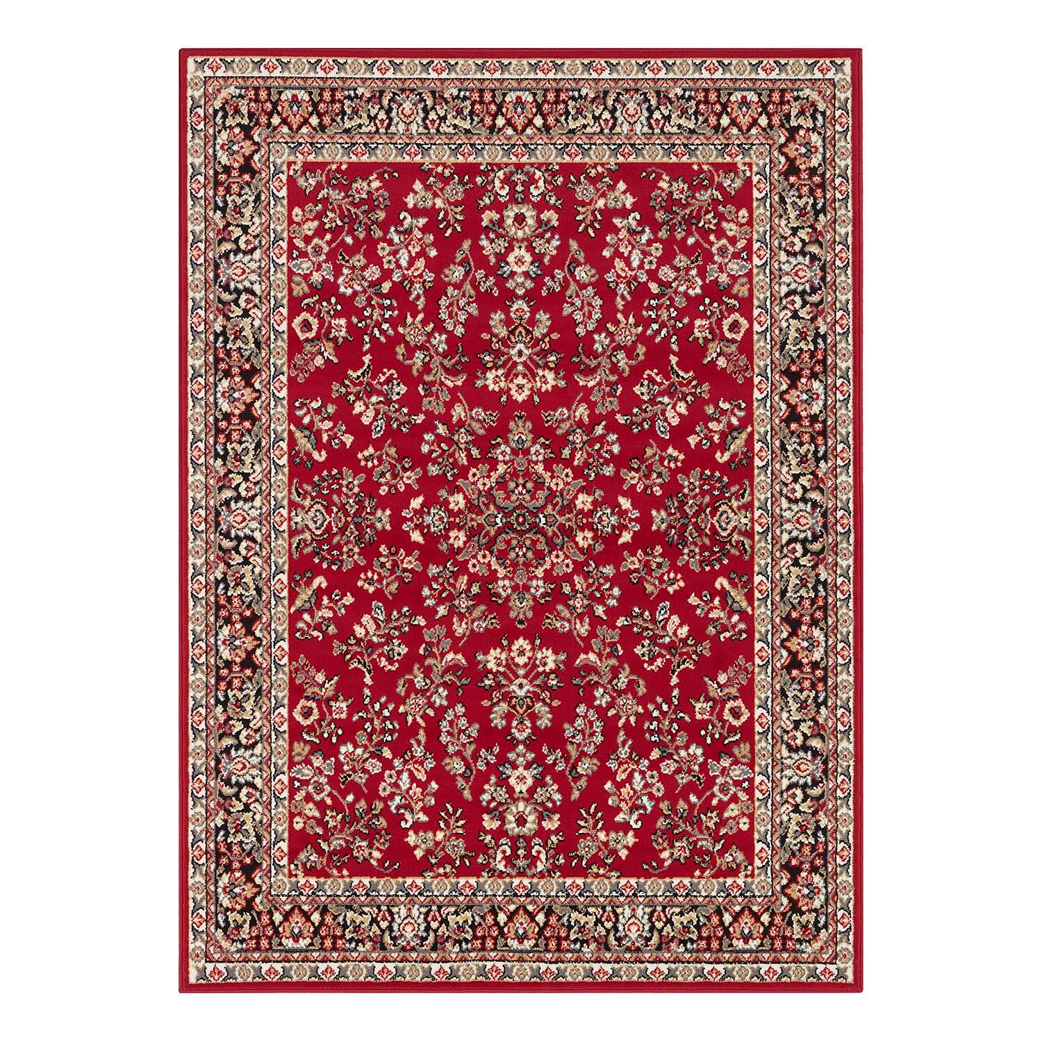 Cublize I Kurzflorteppich Polypropylen Rot 80 x 150 cm 0