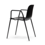 Dogo P Armchair Plastic Metal Black 1
