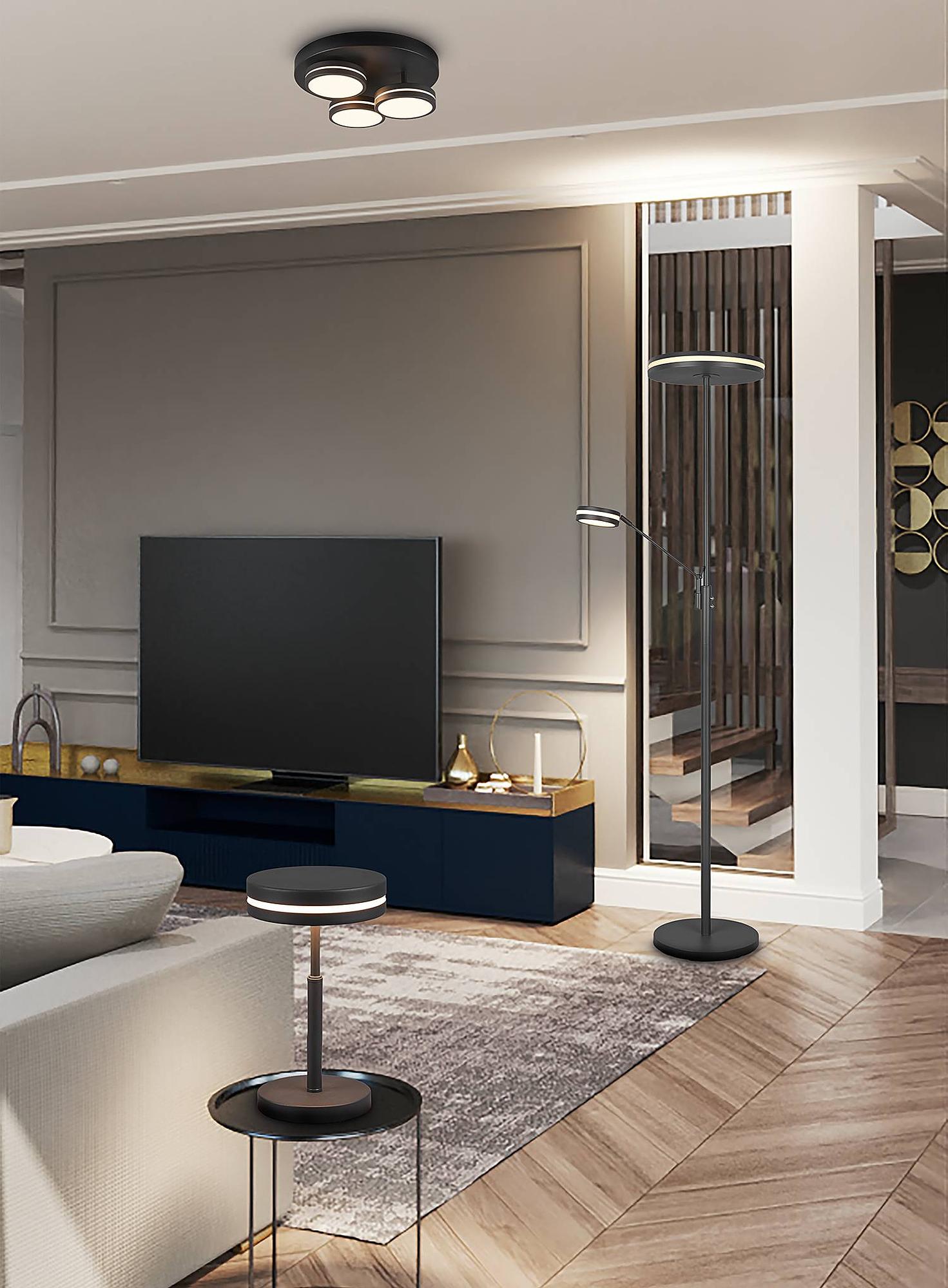 LED-Tischleuchte Franklin Aluminium 3