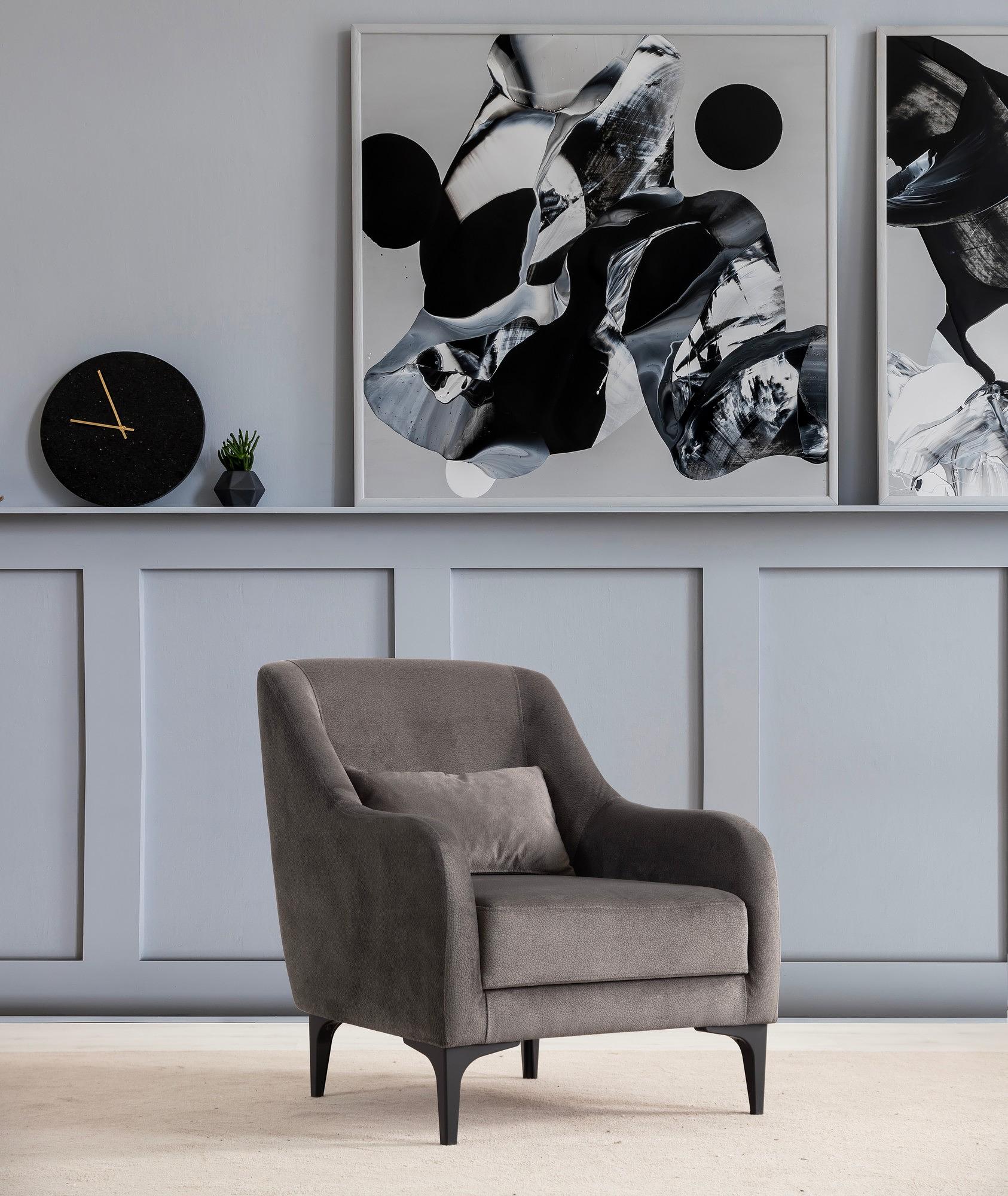 Astana Armchair Anthracite 1