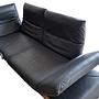 Ecksofa Leder Anthrazit 7